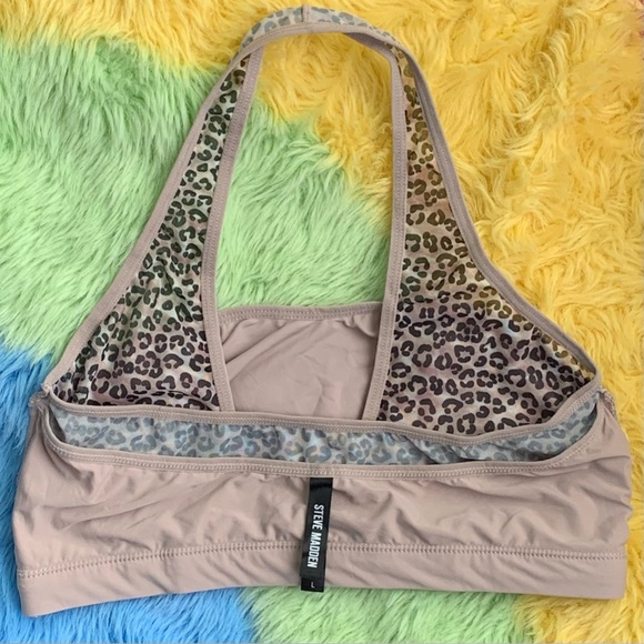 Excellent Condition, Steve Madden 2 Pack Halter Bralette w/ Bandeau Accent, Sz L - Picture 5 of 11